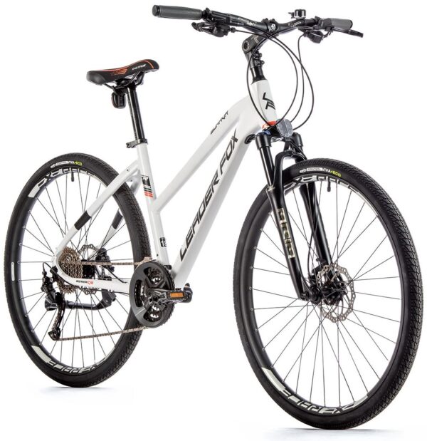 LEADER FOX ŠUMAVA DÁMSKÁ,CROSS 28",3X9,SPEED,M:2023-16"-18"-20"RÁM-SKLADEM !!!