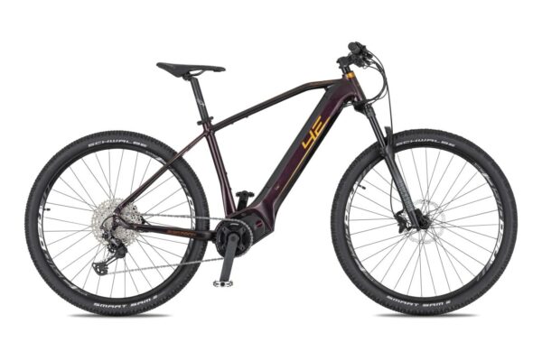 4-EVER- EXSTREAM ELITE - dark velvet / bronze-RÁM-15,5“, 17", 19", 21"-(MOT.BROSE Drive Unit S-Mag 95Nm)-(BAT.BMZ V10 Integrated 725 Wh, 20 Ah, 36 V )-NA PRODEJNĚ-MOŽNO VYZKOUŠET-(TEST.OKRUH) !!!